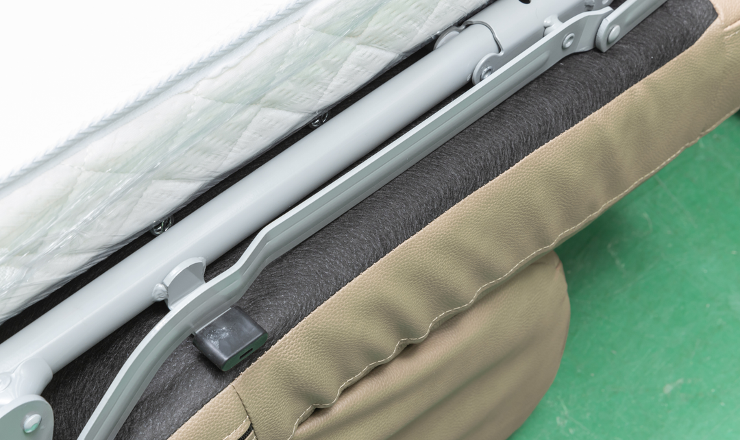 Klaussner Callas Italian Leather Queen Sleeper Sofa - Luxury Overnight Collection