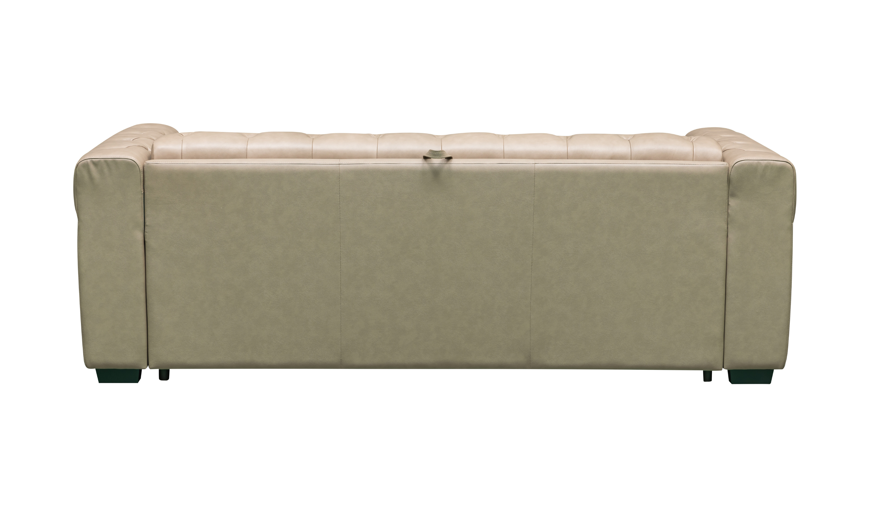 Klaussner Callas Leather Queen Sleeper Sofa - Luxury Overnight Collection