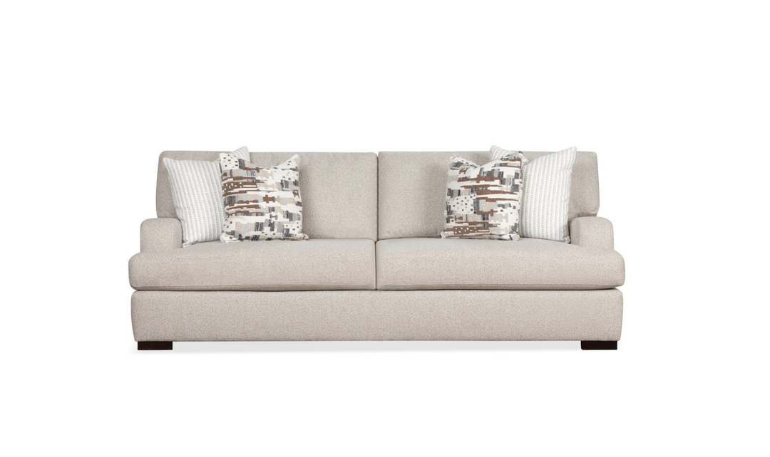 Klaussner Capri Sofa with Track Arms-JenniferFurniture