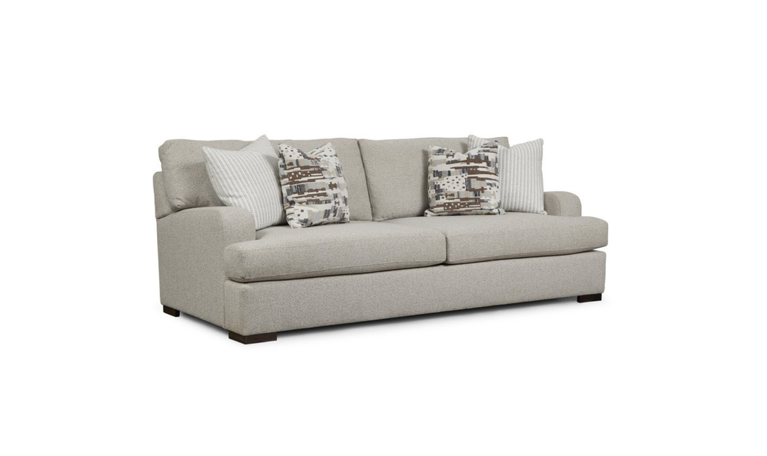 Klaussner Capri Sofa with Track Arms-JenniferFurniture