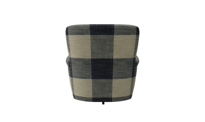Klaussner Casaford Fabric Swivel Chair with Tight Back - Jennifer Furniture