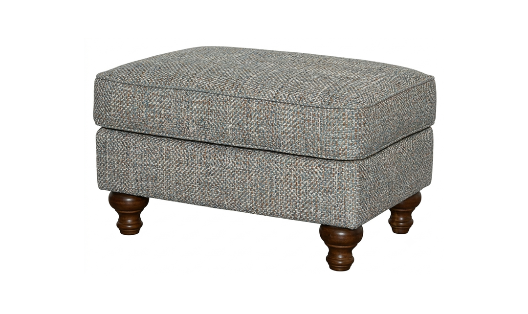 Klaussner Fairview Fabric Roll Arm Sofa with Accent Pillows