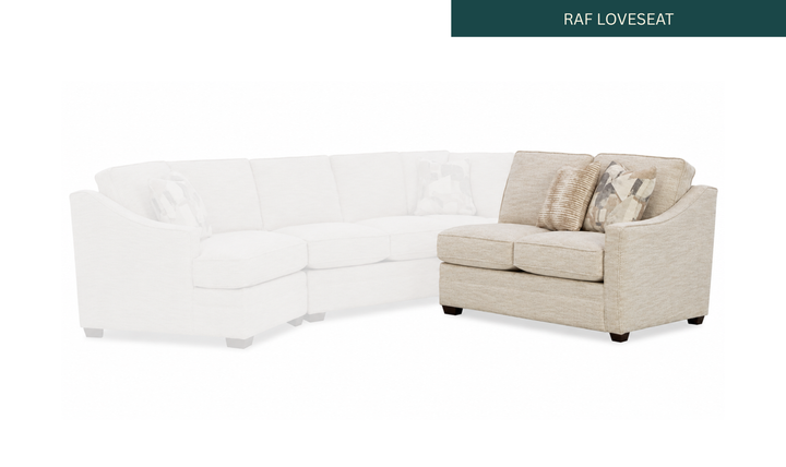 Klaussner Hartwell Fabric Sectional Sofa With Power Reclining - Jennifer furniture