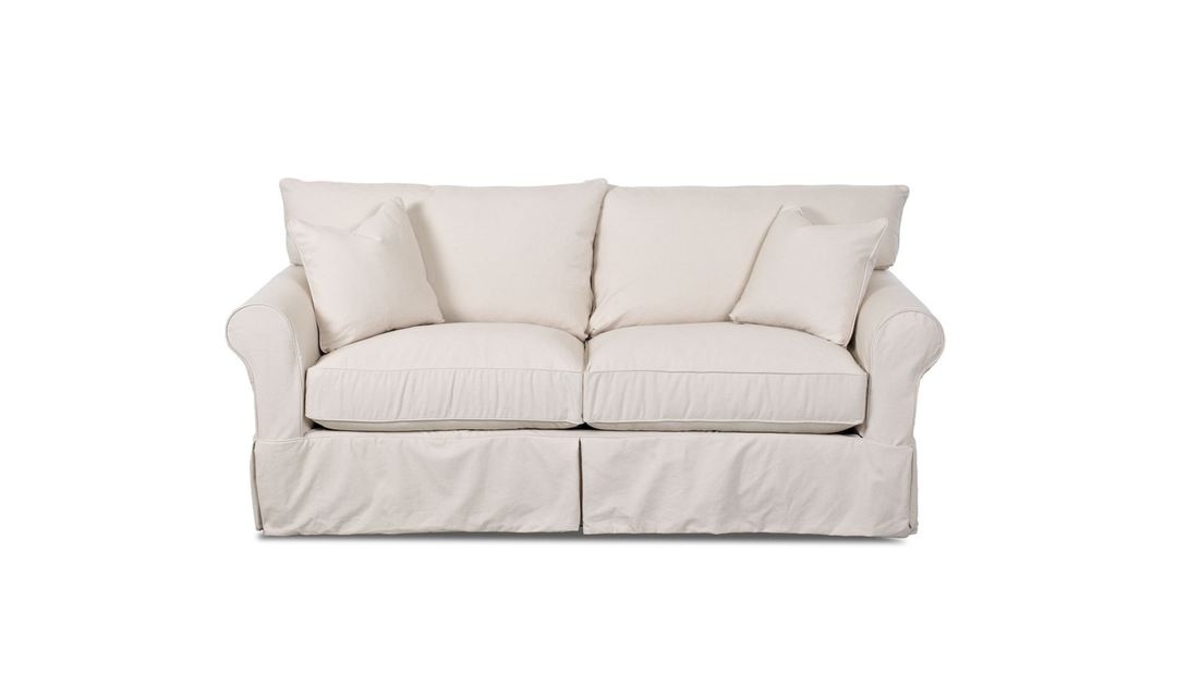Klaussner Jenny Slipcover Loveseat-Jenniferfurniture