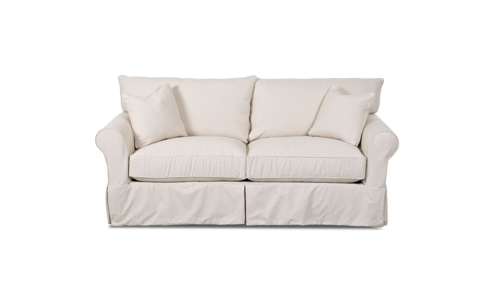 Klaussner Jenny Slipcover Loveseat-Jenniferfurniture