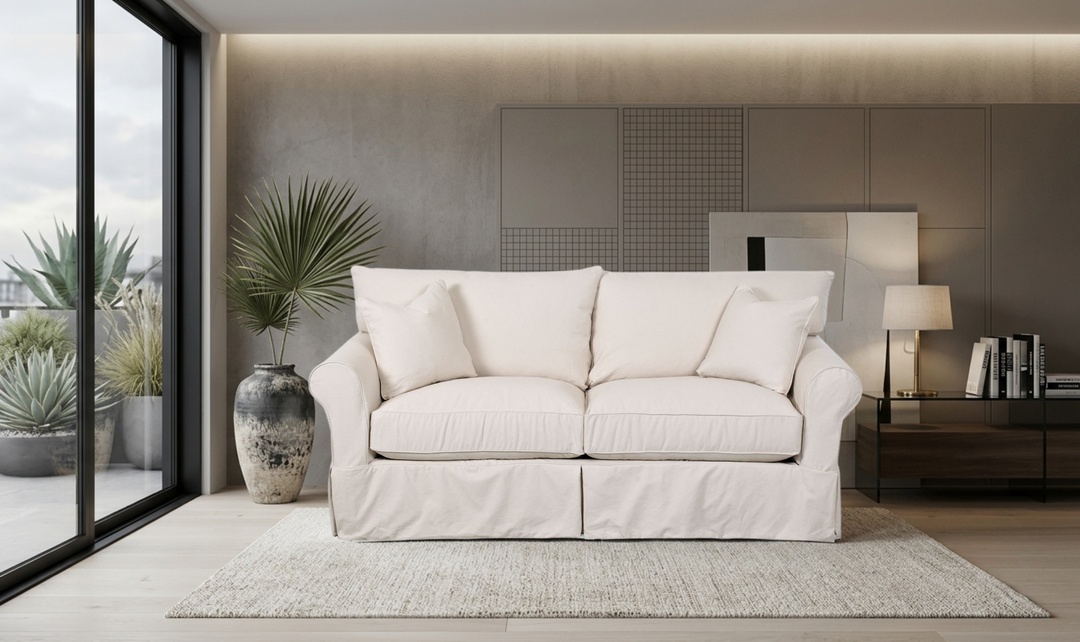 Klaussner Jenny Slipcover Loveseat-Jenniferfurniture