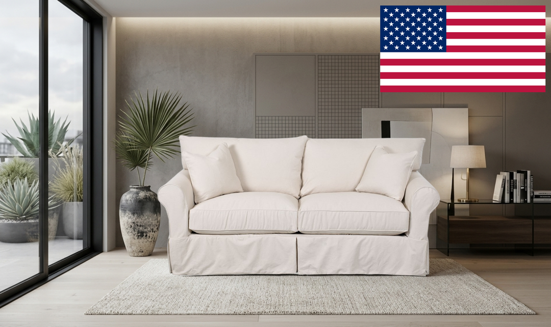 Klaussner Jenny Slipcover Loveseat-Jenniferfurniture