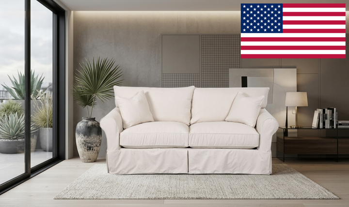Klaussner Jenny Slipcover Loveseat-Jenniferfurniture
