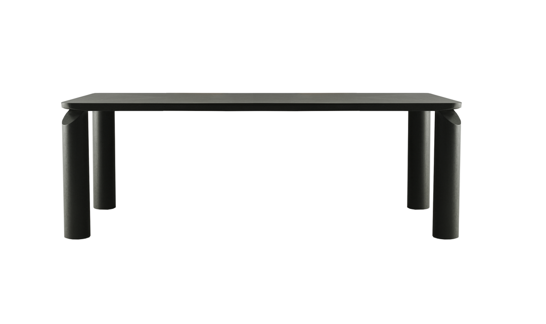 Klaussner LINEA Dining Table in Smoke Black-Jennifer Furniture