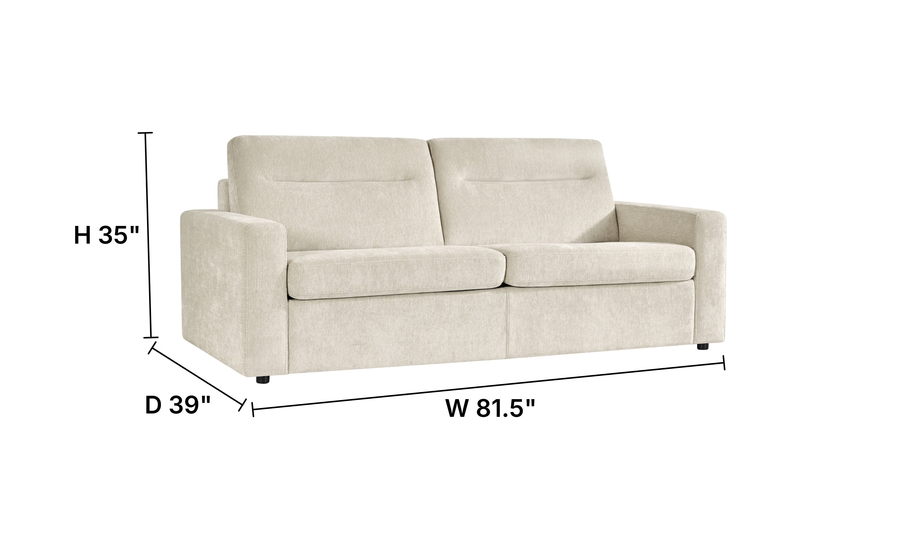 Klaussner Placido Fabric Sleeper Sofa