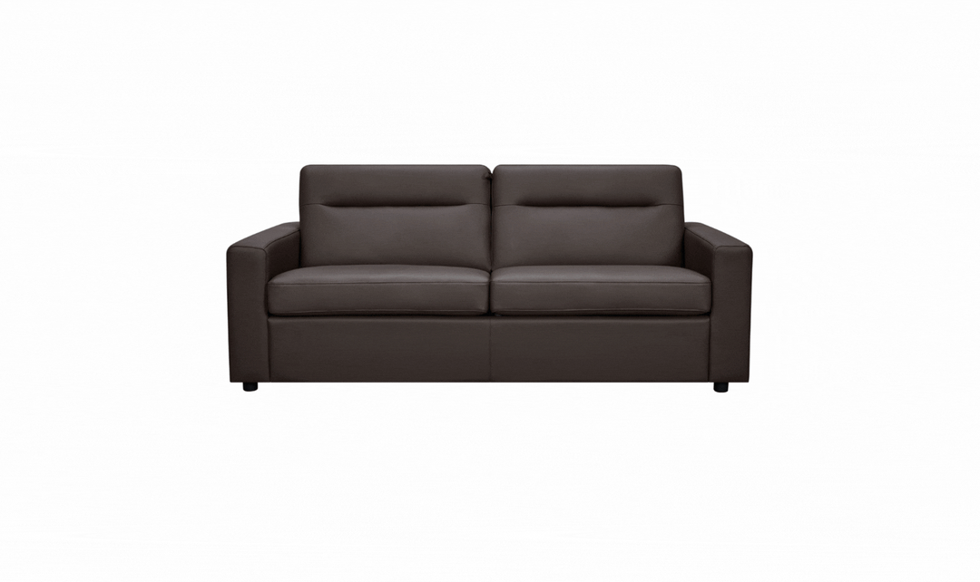 Klaussner Placido Queen Leather Sleeper Sofa