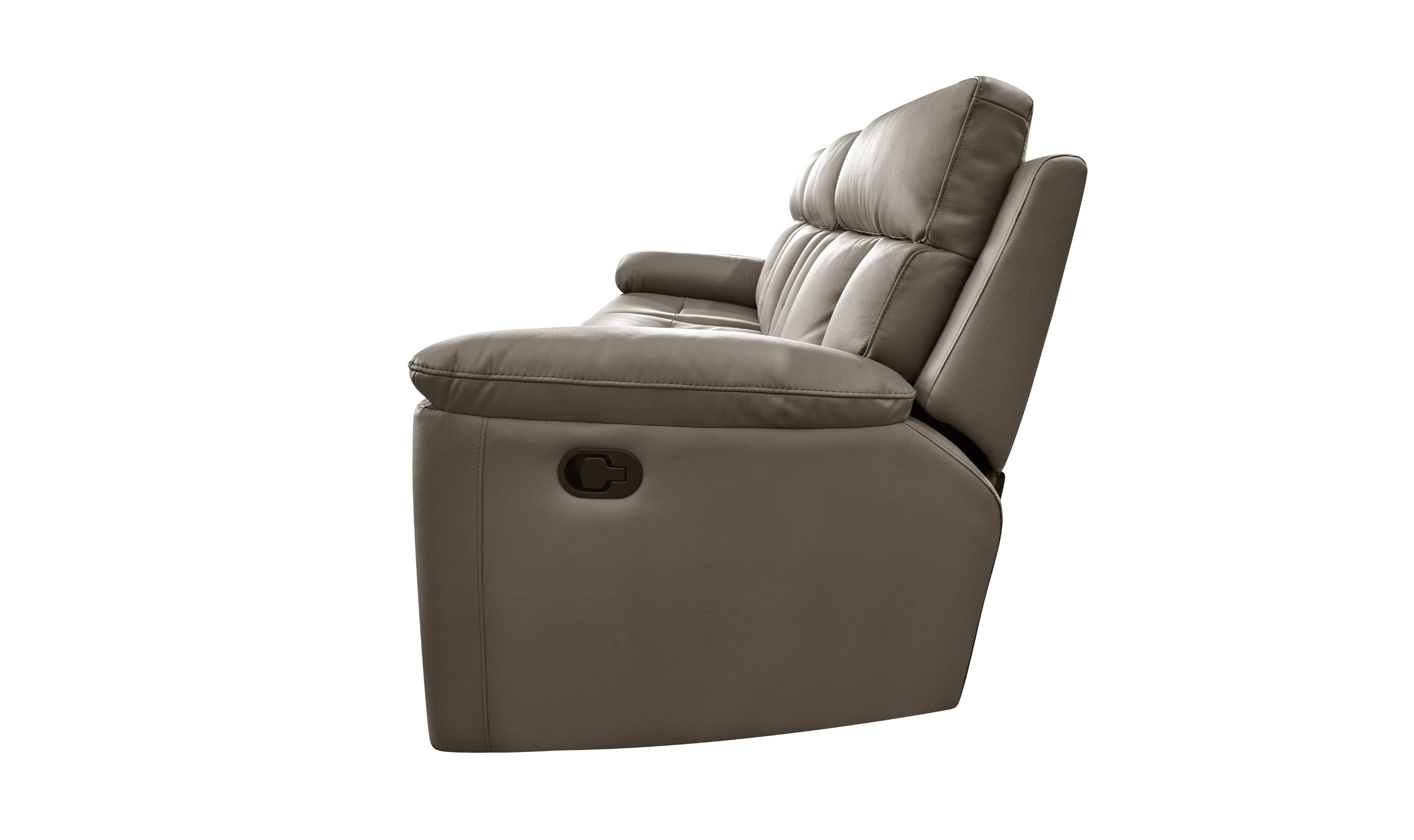 Klaussner Raffinato Manual Reclining Leather Living Room Set (Sofa + Loveseat)