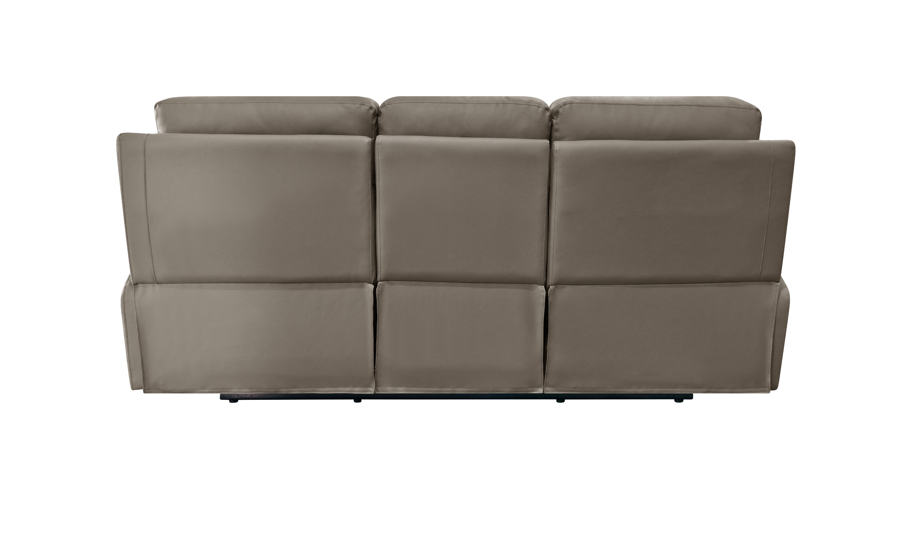 Klaussner Raffinato Manual Reclining Leather Living Room Set (Sofa + Loveseat)