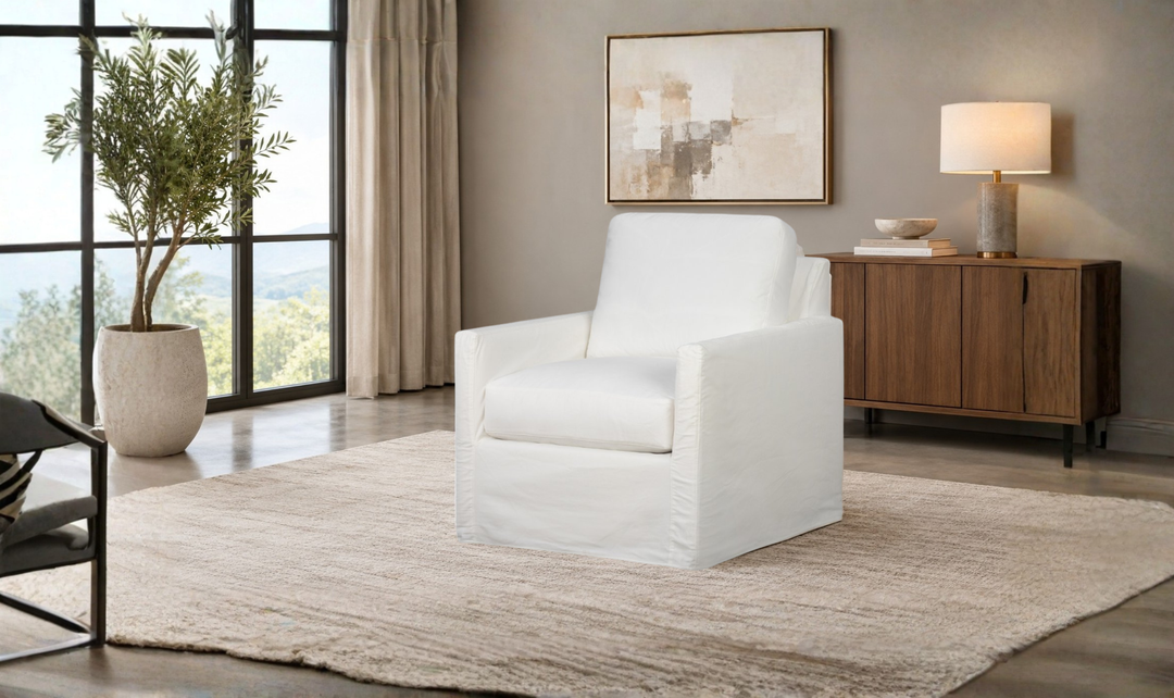 Klaussner Savannah Accent Chair with Flared Track Arms-Jenniferfurniture