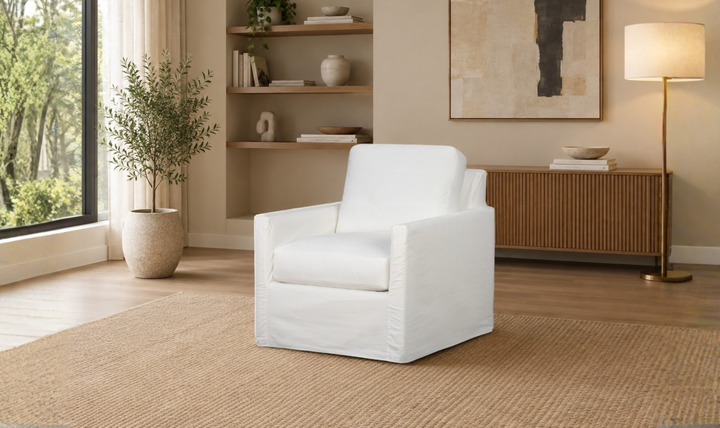 Klaussner Savannah Accent Chair with Flared Track Arms-Jenniferfurniture
