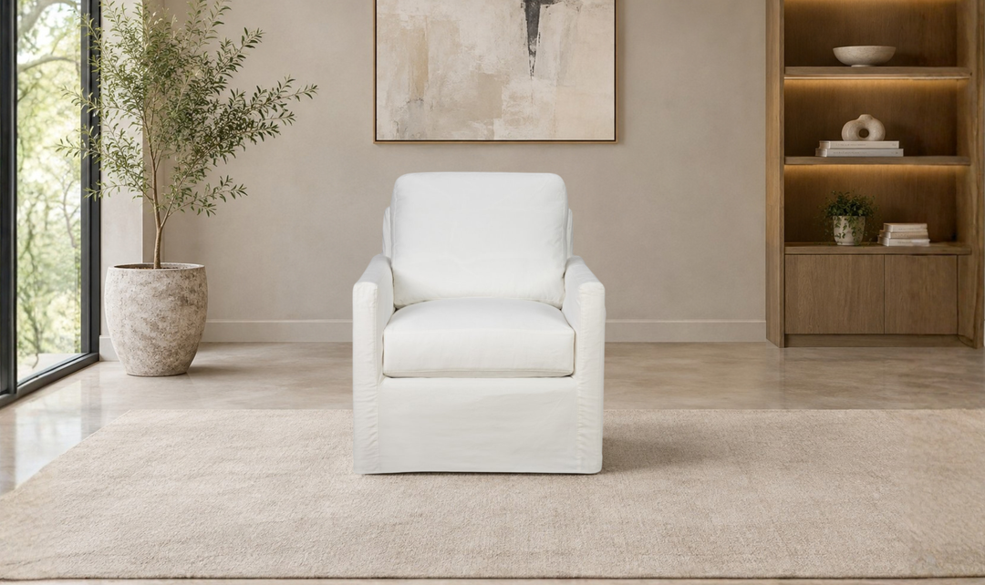 Klaussner Savannah Accent Chair with Flared Track Arms-Jenniferfurniture