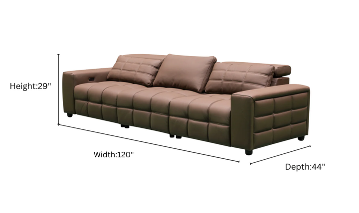 Klaussner Serenity Leather Power Reclining Living Room Set
