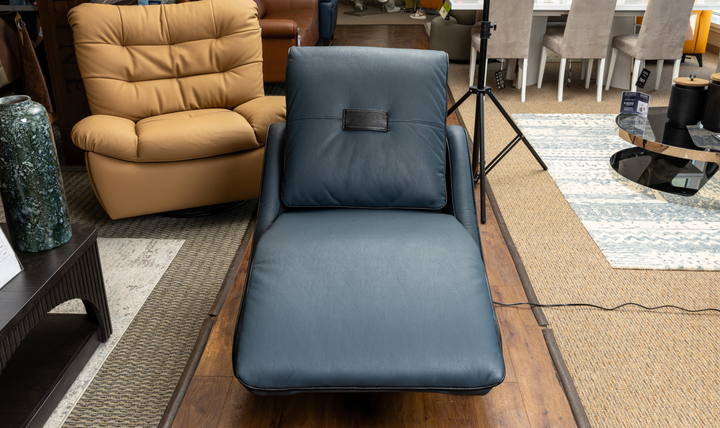 Klaussner Stellore Recliner Chair with Integrated Swivel and Rocking Base - Jennifer Furniture