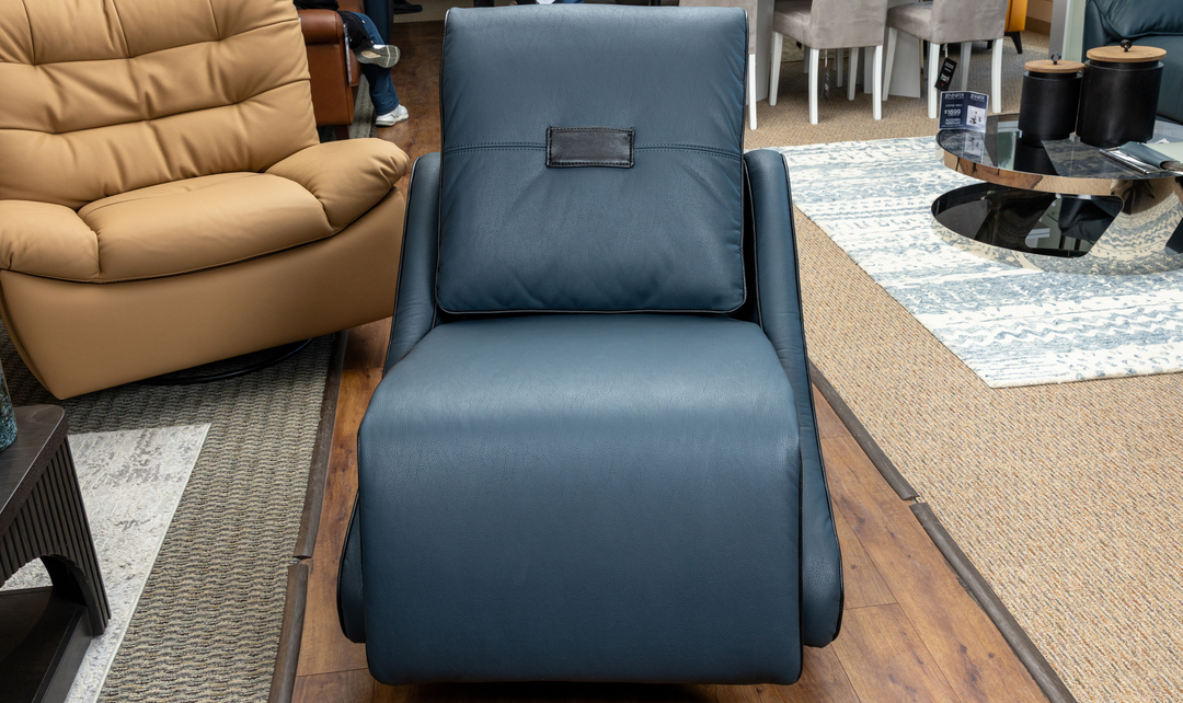 Klaussner Stellore Recliner Chair with Integrated Swivel and Rocking Base - Jennifer Furniture
