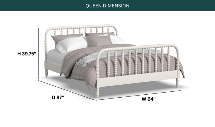 Homestyles Spindle Wooden Bed