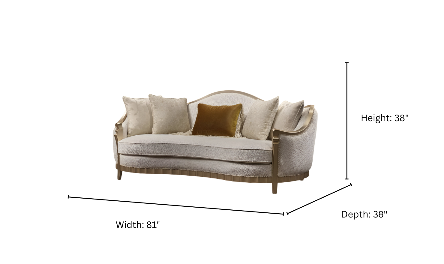 Klaussner Tampa Master Crafted Living Room Set