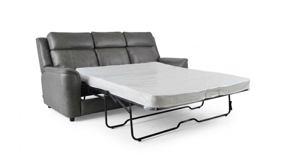 Klaussner Velari Gray Fabric 3-Seater Queen Sleeper Sofa