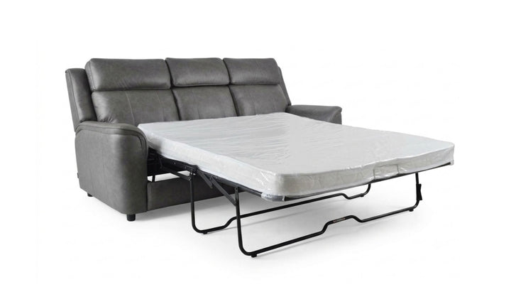 Klaussner Velari Gray Fabric 3-Seater Queen Sleeper Sofa