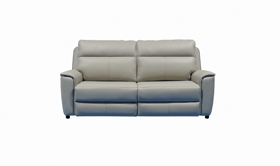 Klaussner Venezia Leather Queen Sleeper With Memory Foam Mattress-Jennifer