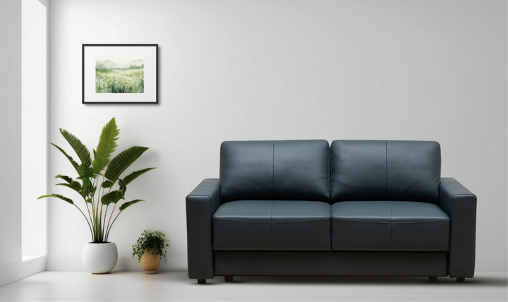 Klaussner Wigan Leather Sleeper Sofa-Jennifer Furnture