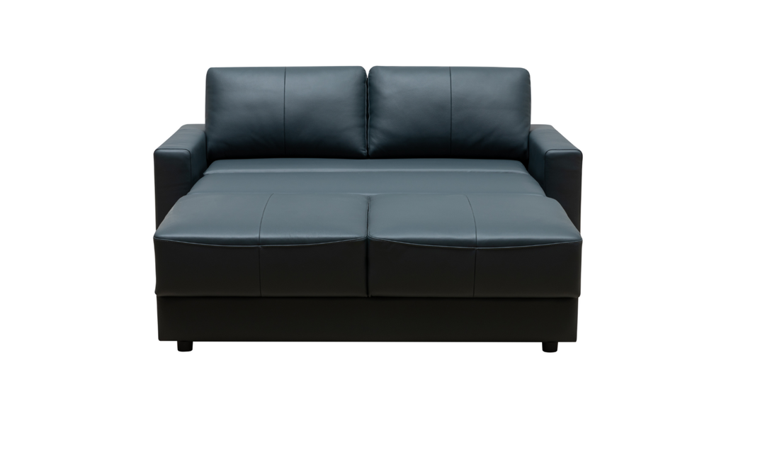 Klaussner Wigan Leather Sleeper Sofa-Jennifer Furnture