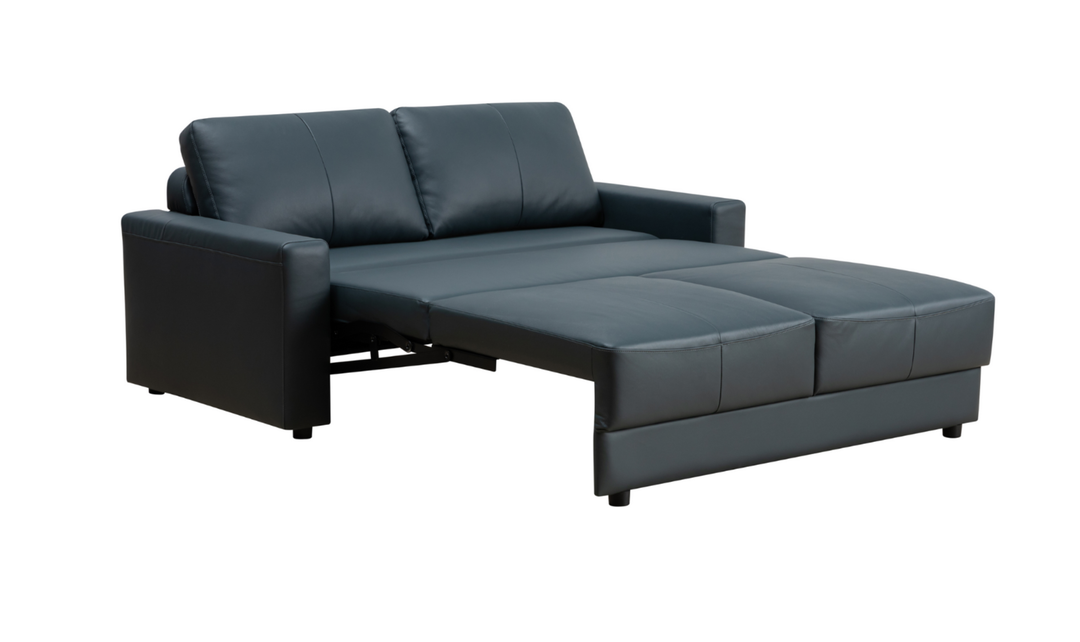Klaussner Wigan Leather Sleeper Sofa-Jennifer Furnture
