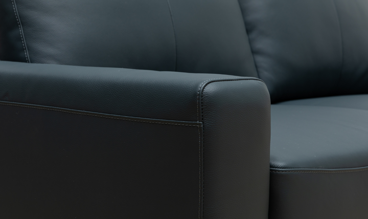 Klaussner Wigan Leather Sleeper Sofa-Jennifer Furnture