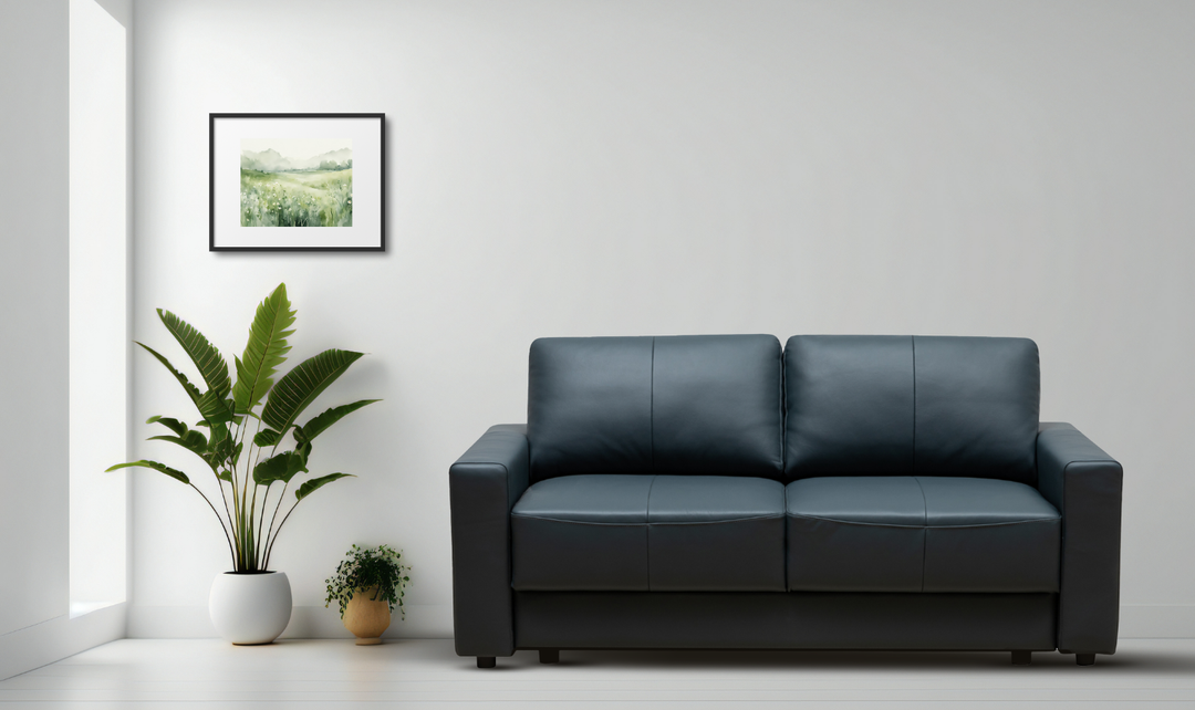 Klaussner Wigan Leather Sleeper Sofa-Jennifer Furniture