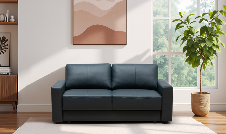 Klaussner Wigan Leather Sleeper Sofa-Jennifer Furnture