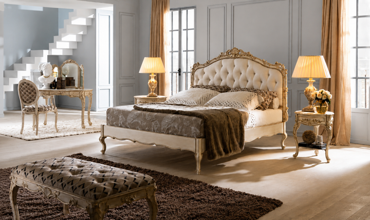 Klaussner Yasmina Luxury Upholstered Bedroom Collection in Wood