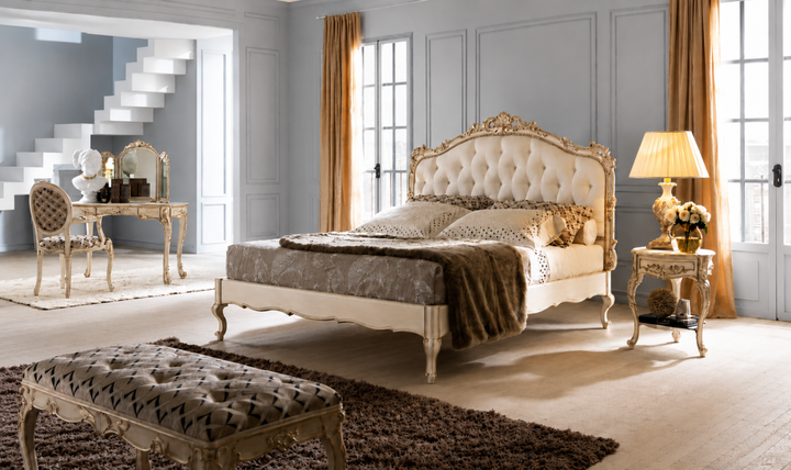 Klaussner Yasmina Luxury Upholstered Bedroom Collection in Wood