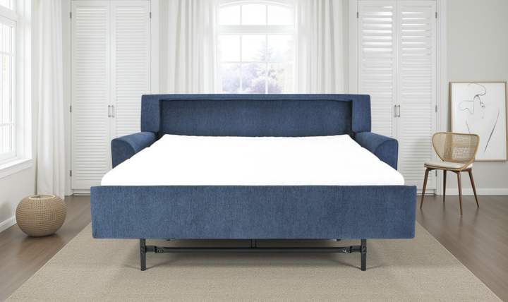 American Leather Klein Comfort Sleeper With Quarter Moon Arm Design-Jennifer Furniture