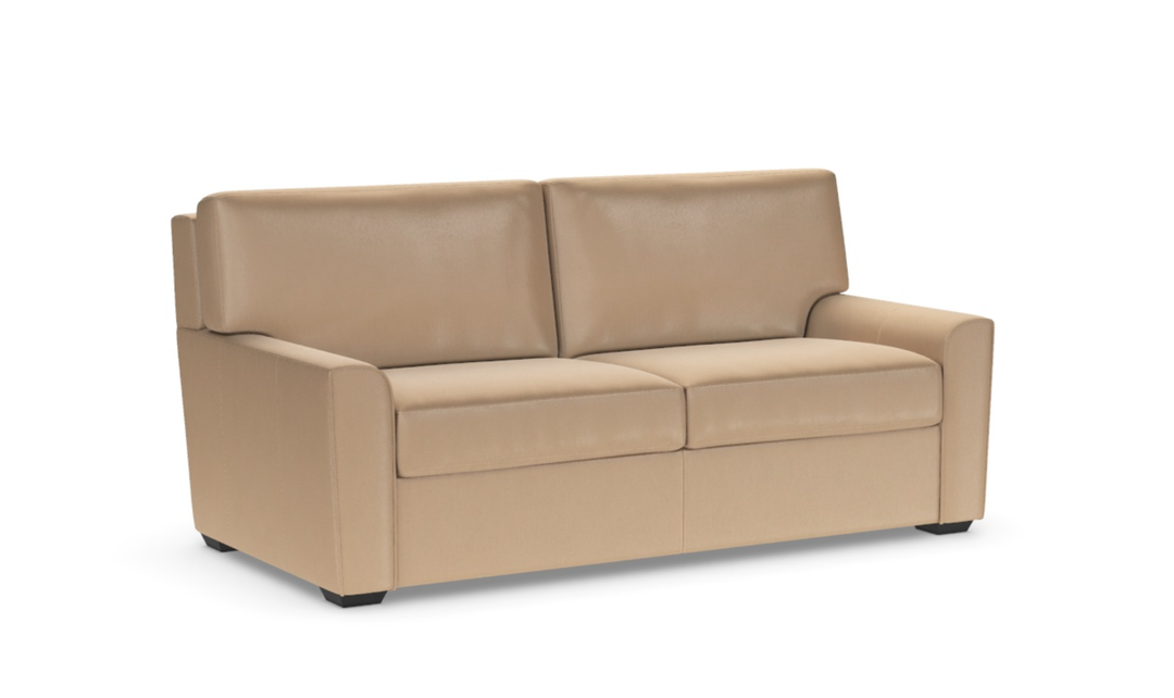 American Leather Klein Comfort Sleeper With Quarter Moon Arm Design-Jennifer Furniture