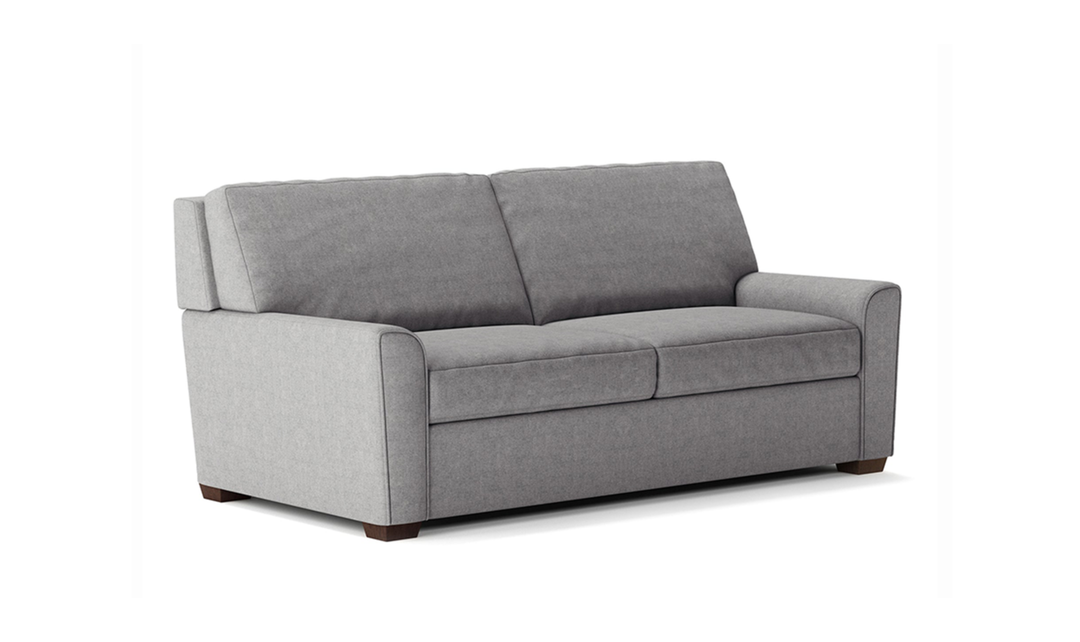 American Leather Klein Comfort Sleeper With Quarter Moon Arm Design-Jennifer Furniture
