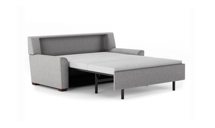 American Leather Klein Comfort Sleeper With Quarter Moon Arm Design-Jennifer Furniture