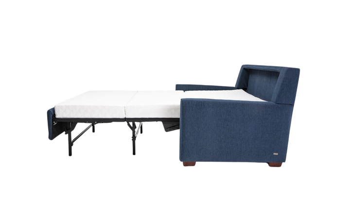American Leather Klein Comfort Sleeper With Quarter Moon Arm Design-Jennifer Furniture