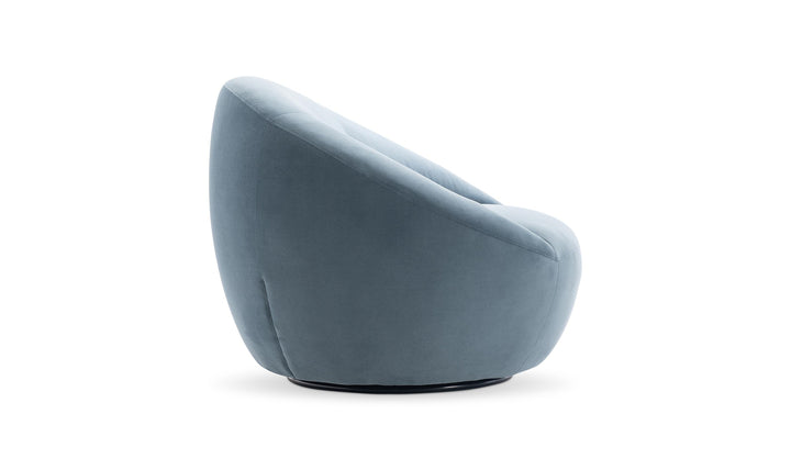 Bernhardt Loft Rizz Fabric Swivel Chair