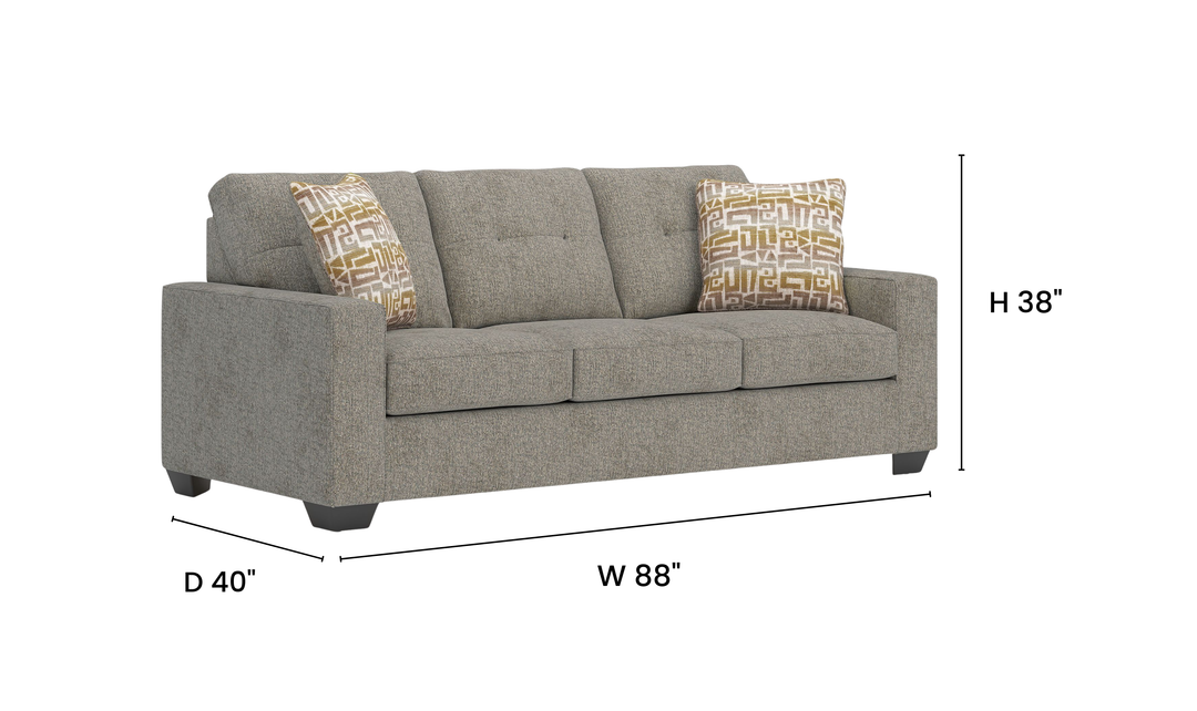 Modern Heritage Larimer 3-Piece Fabric Living Room Sets
