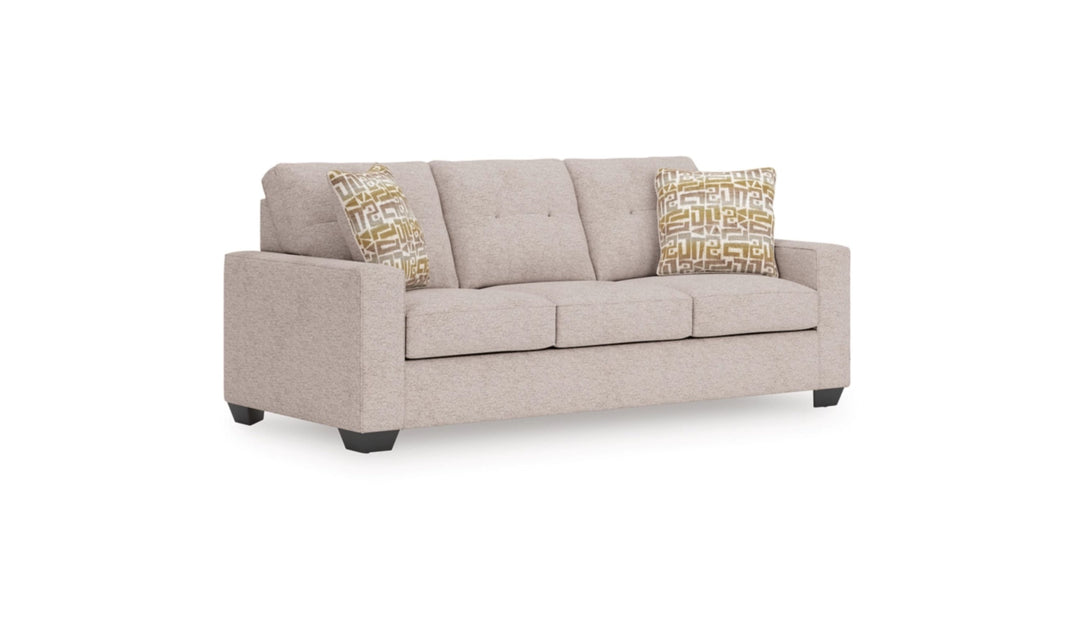 Modern Heritage Larimer 3-Seater Fabric Queen Sofa Sleeper With Two Color Options-jennifer furniture