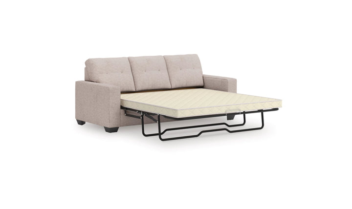 Modern Heritage Larimer 3-Seater Fabric Queen Sofa Sleeper With Two Color Options-jennifer furniture