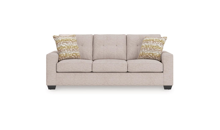 Modern Heritage Larimer 3-Seater Fabric Queen Sofa Sleeper With Two Color Options-jennifer furniture
