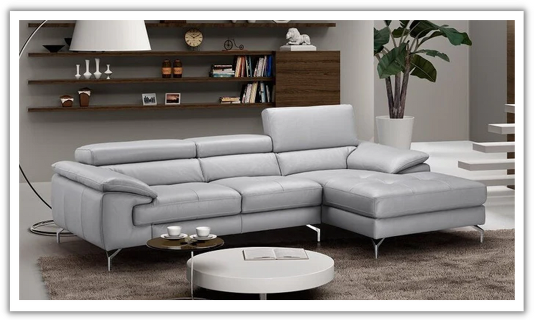 Latitude Sectional Sofa in Leather