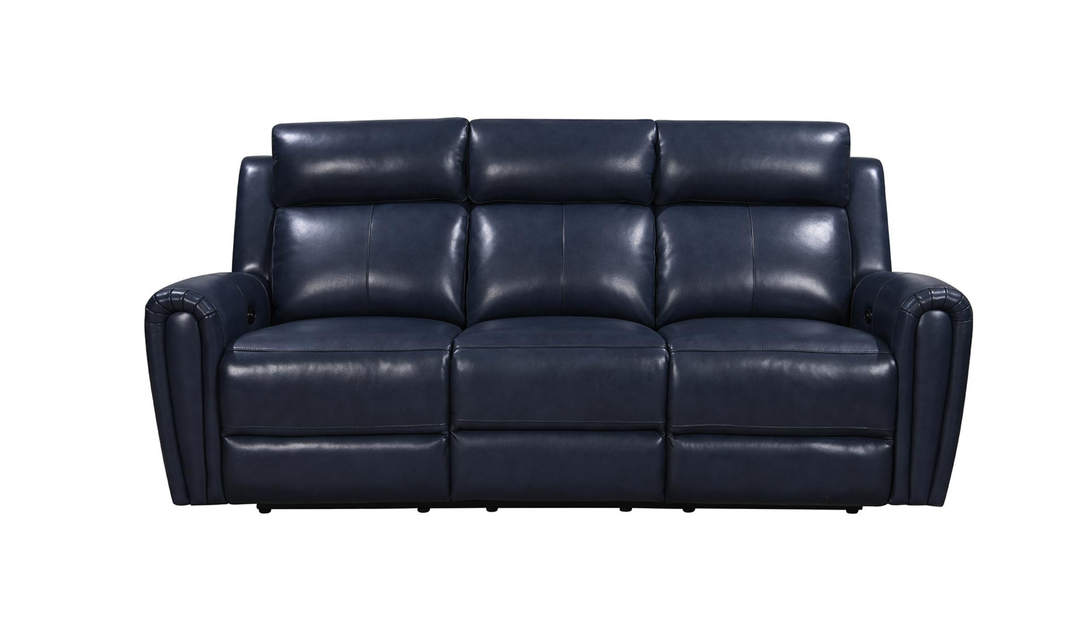 Leather Italia Jonathan 3-Seater Leather Power Reclining Sofa