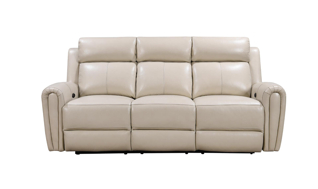 Leather Italia Jonathan 3-Seater Leather Power Reclining Sofa