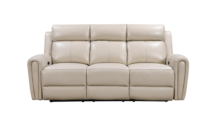 Leather Italia Jonathan 3-Seater Leather Power Reclining Sofa